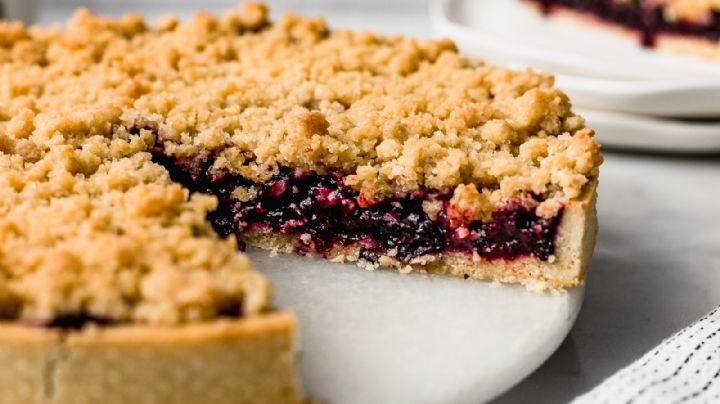 Tarta dulce de arándanos: una receta de la abuela ideal para el postre