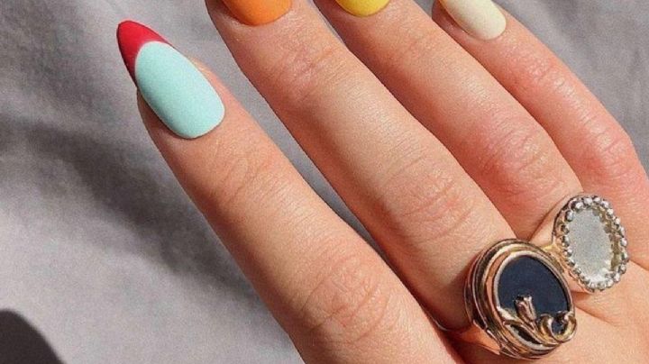 Te mostramos diseños de uñas innovadores estilo manicura francesa