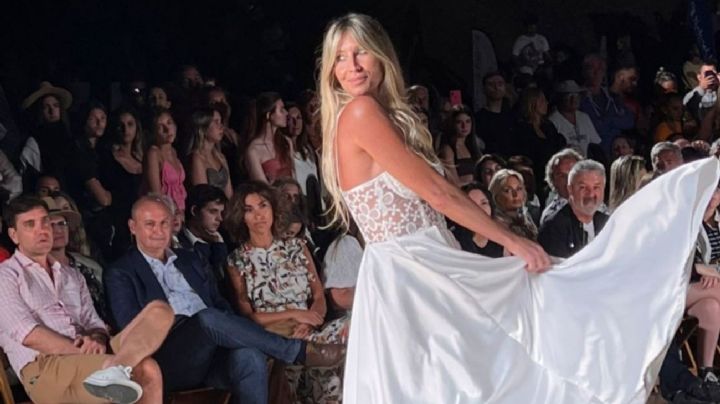 Soledad Solaro se subió a la pasarela del Pinamar Moda Look y fue ovacionada