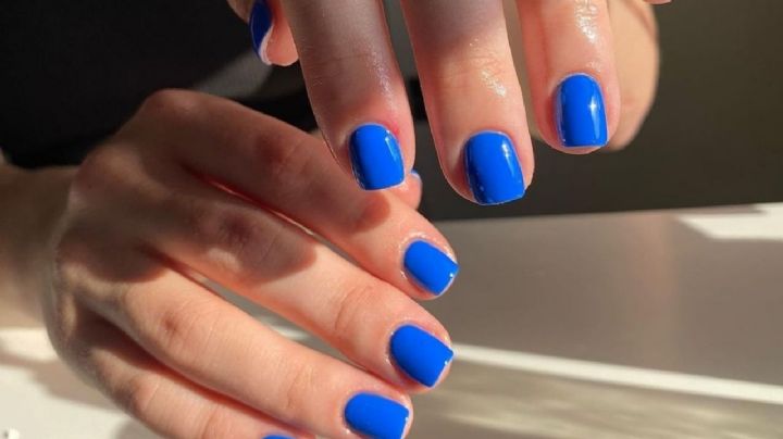 Blue nails: 5 diseños de uñas para enamorar