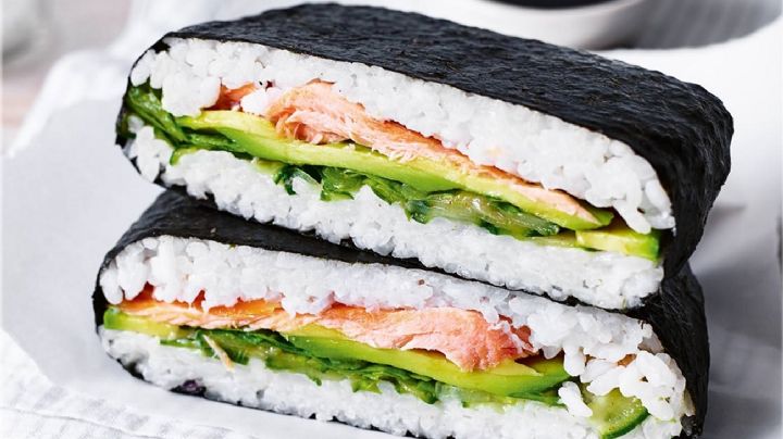 Sándwich de sushi, la receta viral que vas a querer probar