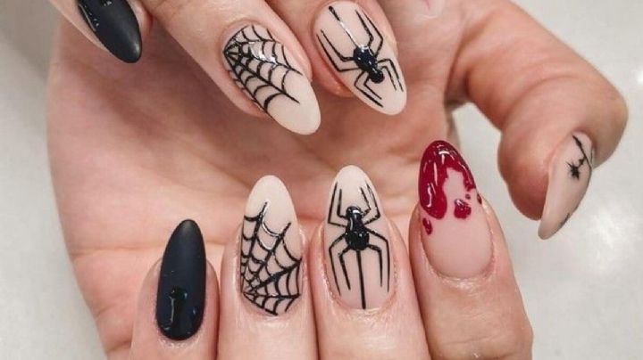 Spooky nails, 7 diseños de uñas para marcar tendencia en Halloween