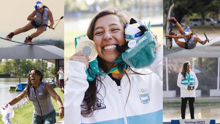 Eugenia De Armas, logra la primer Medalla de Oro para Argentina en Santiago 2023