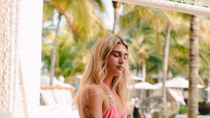 Marta Fort enamoró a todos con sus fotos desde las playas de Miami
