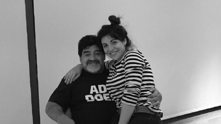 Gianinna Maradona recordó el cumpleaños de D1OS con unas tiernas postales