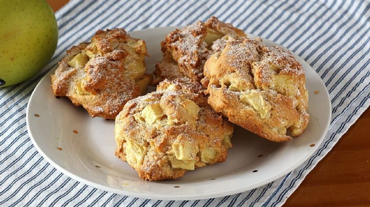 Galletas de manzana, una receta infalible para las tardes de mate