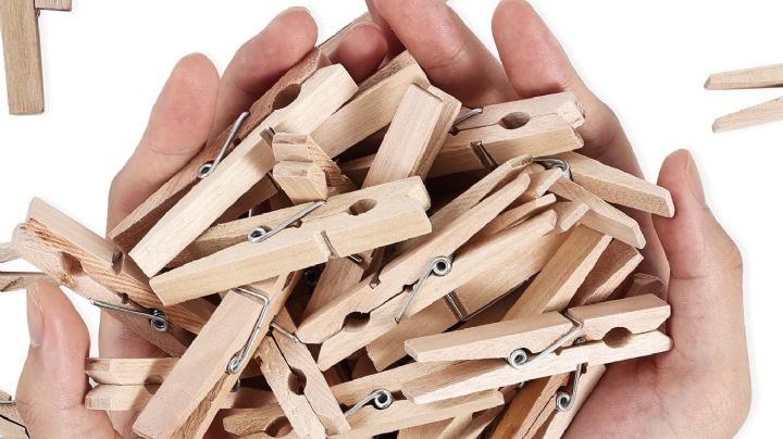 Transforma tus viejos broches de madera en nuevos elementos para el hogar con esta idea de reciclaje
