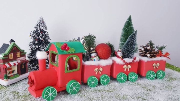 Crea un hermoso adorno navideño con corchos reciclados y esta creativa idea de manualidades