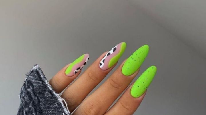 Neon nails, 5 diseños de uñas sofisticados que aportan iluminación a tus manos