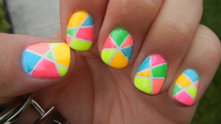 Geometric nails, 5 diseños de uñas que deberías intentar esta primavera