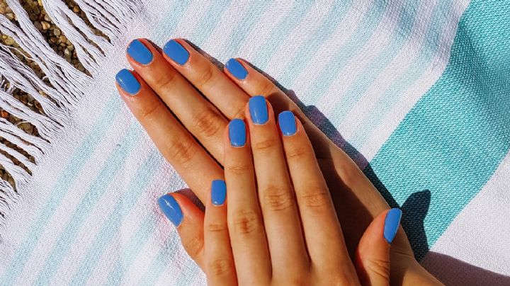 Nail art: 7 diseños de uñas "baby blue" que deberías probar esta primavera