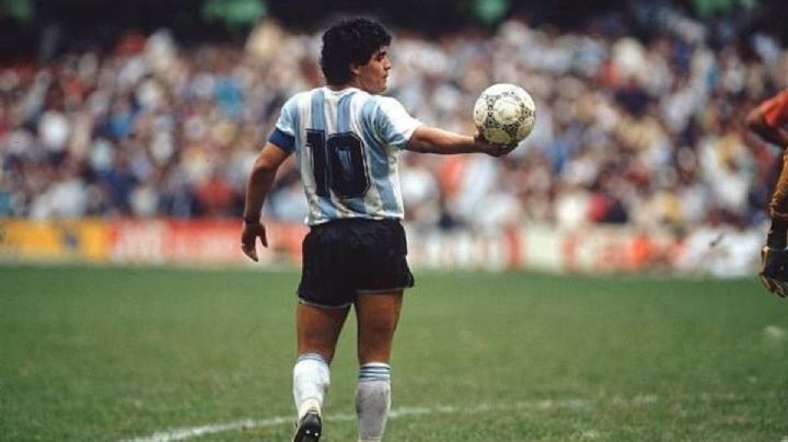 Furor en las redes por imágenes inéditas de Diego Armando Maradona en la final de México 86