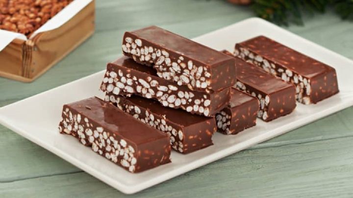 Con 3 ingredientes y esta receta sin horno prepara un delicioso turrón tipo Suchard