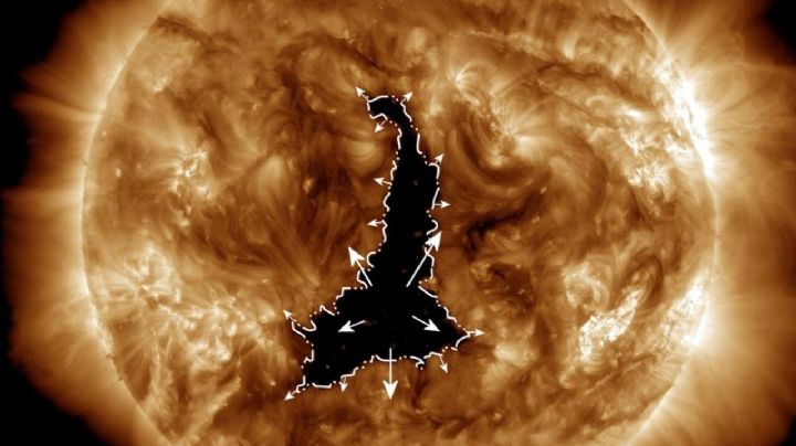 La NASA halla un colosal agujero coronal en el Sol que podría provocar una tormenta geomagnética