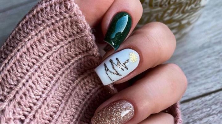 Green nails: 7 diseños de uñas aesthetic para inspirarte esta navidad