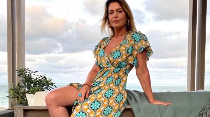 Cómo usar el vestido estampado: revelamos las claves a través del look de Karina Mazzocco