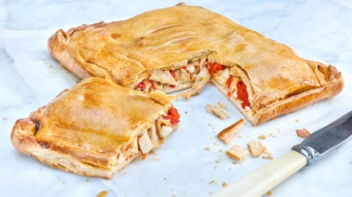 Receta culinaria: hoy, empanada gallega con masa casera