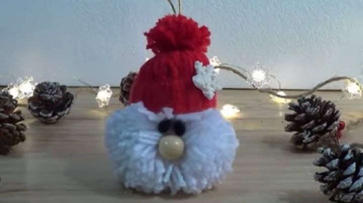 Crea hermosos muñecos de navidad de forma fácil con esta idea de manualidades