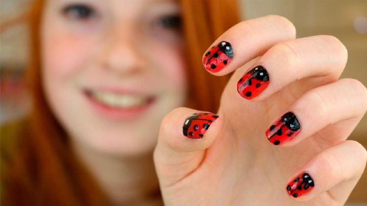 Ladybug nails, las uñas con mariquitas que darán un toque jovial a tu manicura