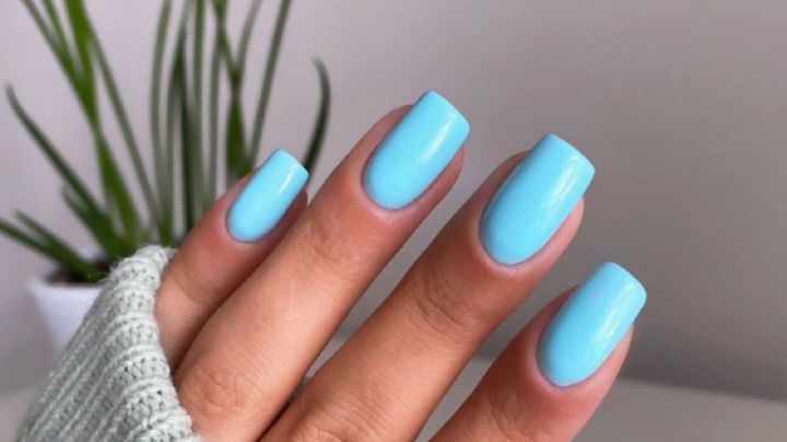 Baby blue nails: 7 diseños de uñas azuladas que continuarán siendo furor en el otoño