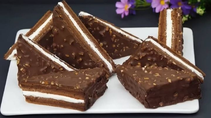 Sándwich helado de chocolate y maní, la receta del postre que todos querrán probar