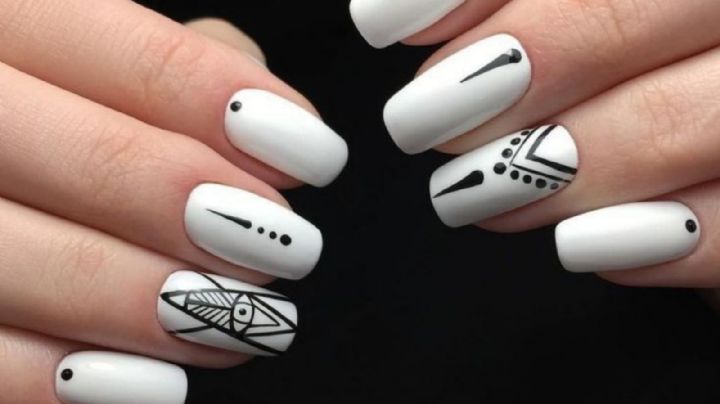 White nails, diseños de uñas sofisticados que darán iluminación a tus manos