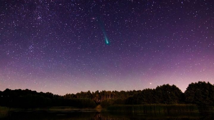 Después de 50.000 años, el territorio argentino ya puede observar el paso del famoso cometa verde