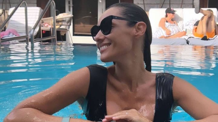 Pampita se sumó a la tendencia de la trikini con un diseño que enamoró a todos