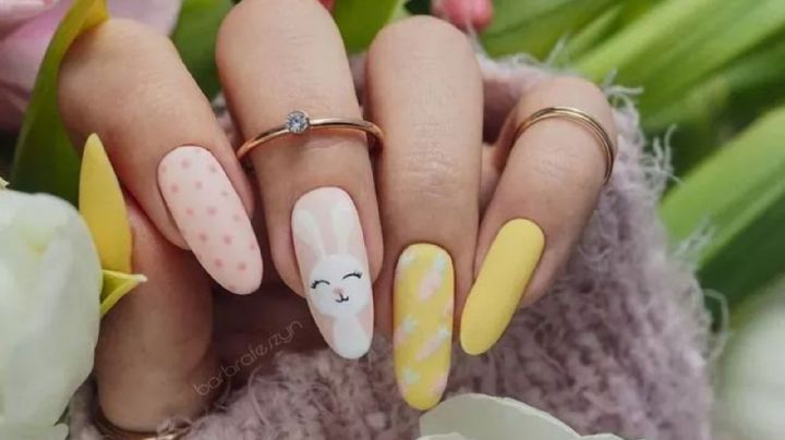Easter nails, diseños de uñas inspirados en las Pascuas