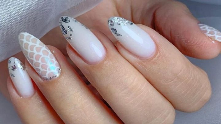 Mermaid nails, diseños de uñas para las más jóvenes