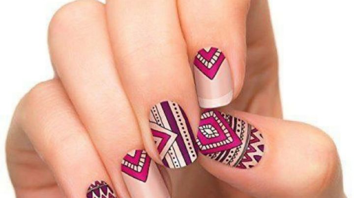 Tribal nails, 4 diseños de uñas trendy para lucir en el otoño