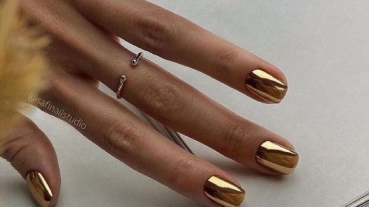 Golden nails: diseños de uñas para mujeres sofisticadas