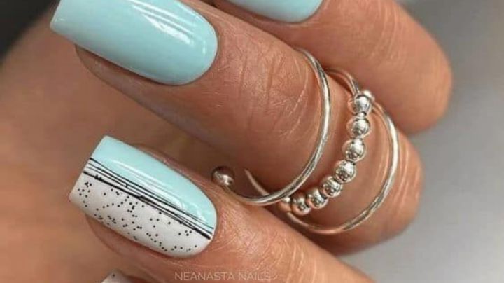 Turquoise nails, 4 diseños de uñas innovadores para considerar en tu próxima manicura