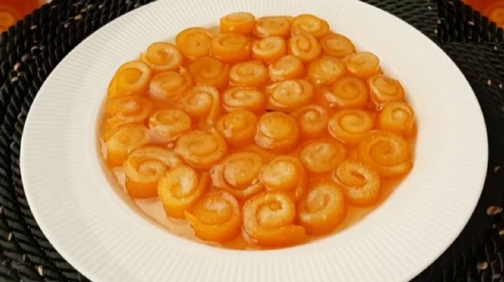 Si tienes naranja, agua y azúcar, con esta receta prepara un novedoso postre para toda la familia