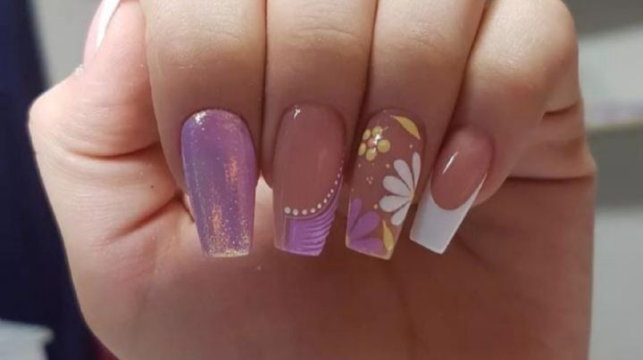 Square nails, diseños de uñas divertidos para darle color a tus manos