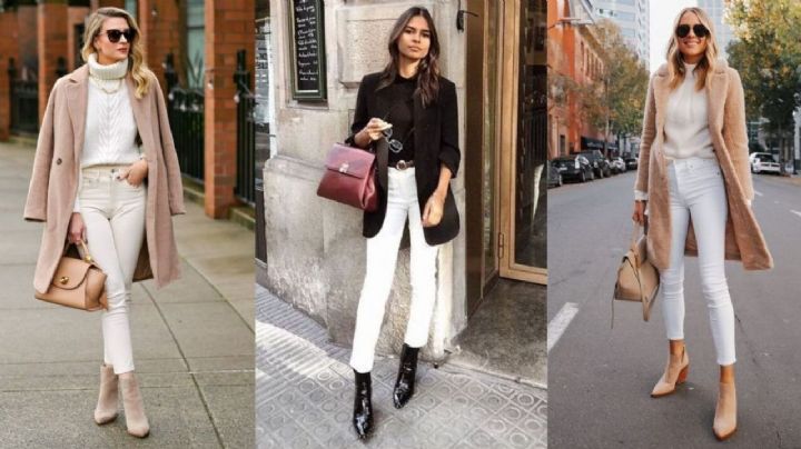 Moda: 7 ideas para combinar los jeans blancos en media estación