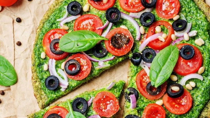 Pizza de brócoli, una receta saludable y super deliciosa