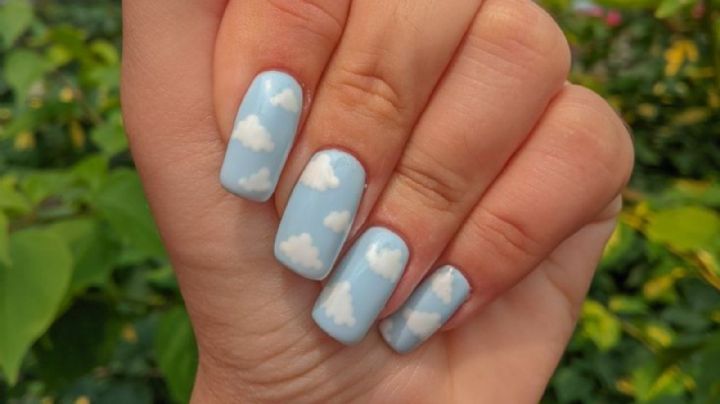 Cloud nails, 4 diseños de uñas super divertidos para las mas jóvenes