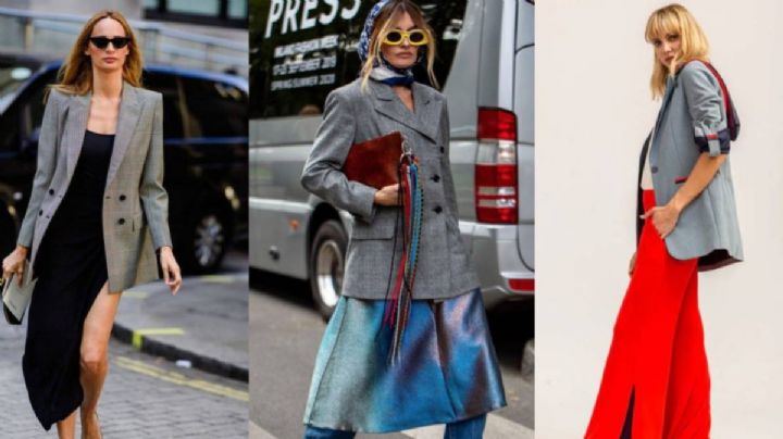 Moda: 10 formas de llevar el blazer gris en el 2023 que causan furor
