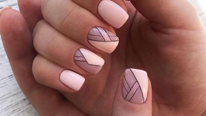 Gemetric nails, 7 diseños de uñas delicados que puedes lograr en la comodidad de tu hogar