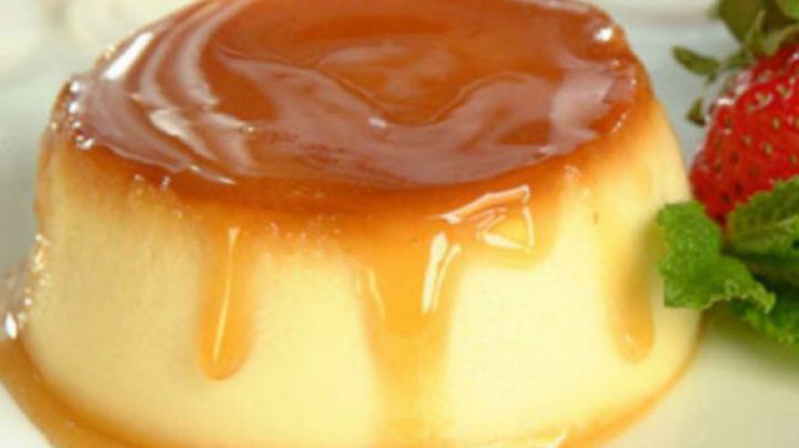 Flan de maicena, una receta sin horno que seguro te encantara