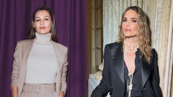 Pampita y María Vázquez marcan tendencia con el nuevo clásico del placard, el traje sastrero