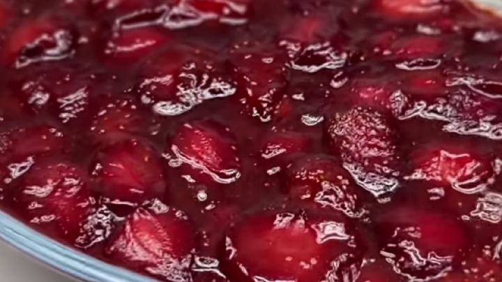 Te comparto la receta del exquisito postre de frutilla que preparaba mi abuela