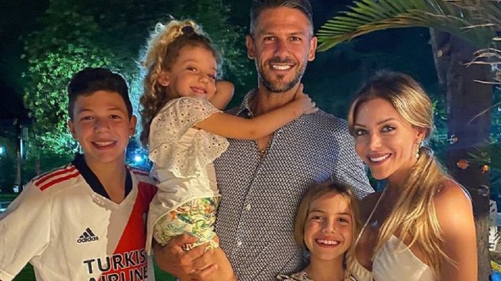 El tierno festejo "Millonario" de "Abrojito", la hija de Martín Demichelis y Evangelina Anderson