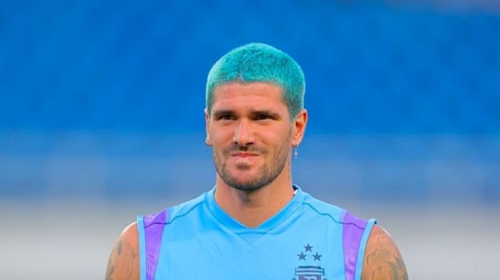 Rodrigo De Paul mostró su cambio radical de look en su regreso a la Selección Argentina