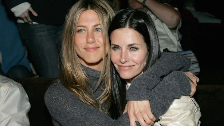 Con una emotiva imagen Jennifer Aniston saludó a Courteney Cox en su día especial