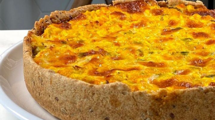 Tarta de vegetales asados, una receta saludable, económica y sin gluten