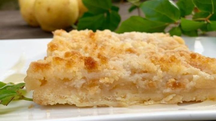 Sorprende a todos con esta deliciosa receta de crumble de manzanas y peras