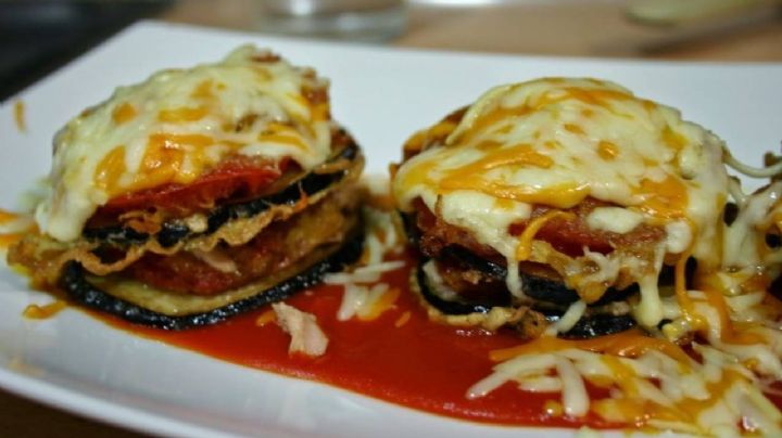 Mini lasagna de calabacín, una receta fácil, nutritiva y baja en carbohidratos