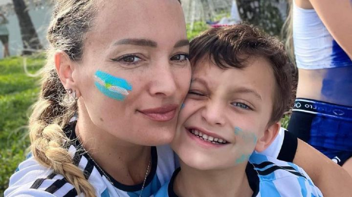 Claudia Albertario enterneció las redes con las fotos de su hijo Dante por su cumpleaños